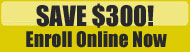 Enroll Online Securely Using PayPal
